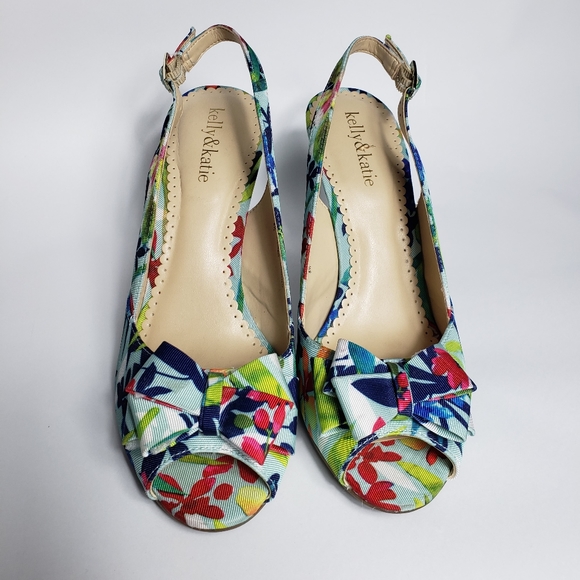 Kelly and Katie peeptoe heels - Picture 2 of 6